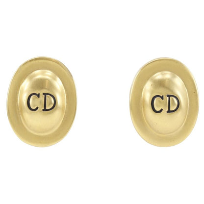 [dior] Christian Dior Vintage Gold Plated Ladies 19.4g Earring