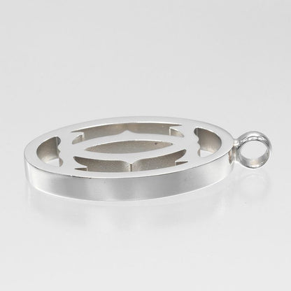 Cartier 2C Metal Ladies 19.2g Pendant Top