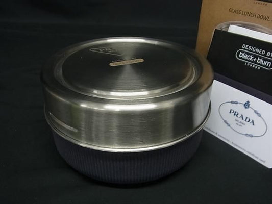 Prada Black+blum Collaboration Glass Lunch Bowl Tableware Kitchen