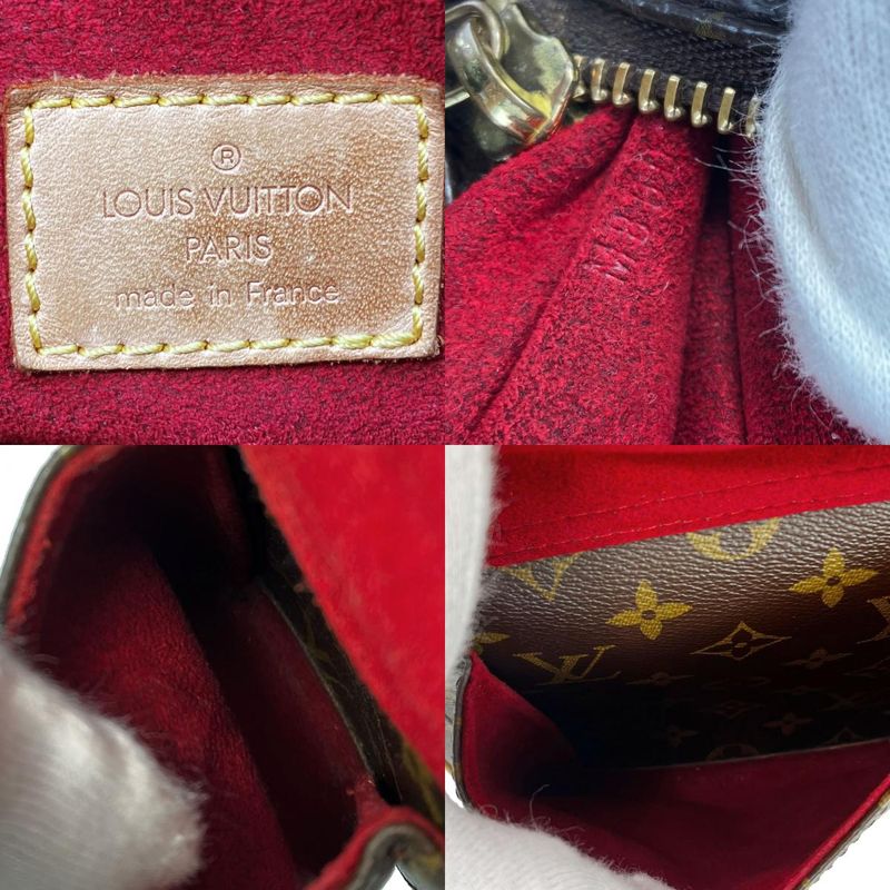 Louis Vuitton Tote Bag M51162 Monogram Brown Gold Hardware Shoulder Casual