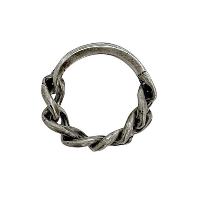 Gucci Ring Black Silver