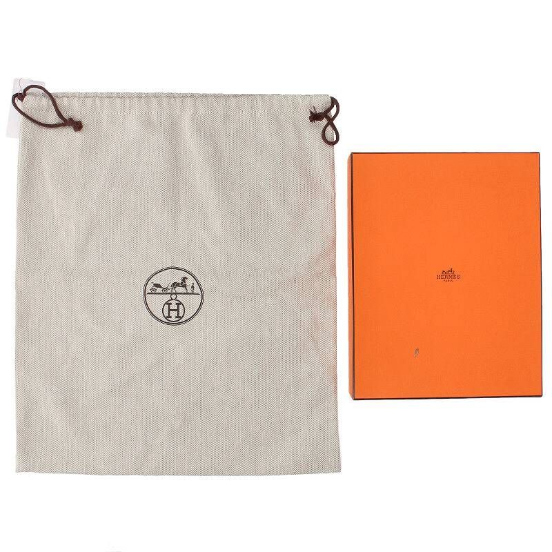 Hermes Lauris B Engraved Ghardware Leather Shoulder Bag Men's