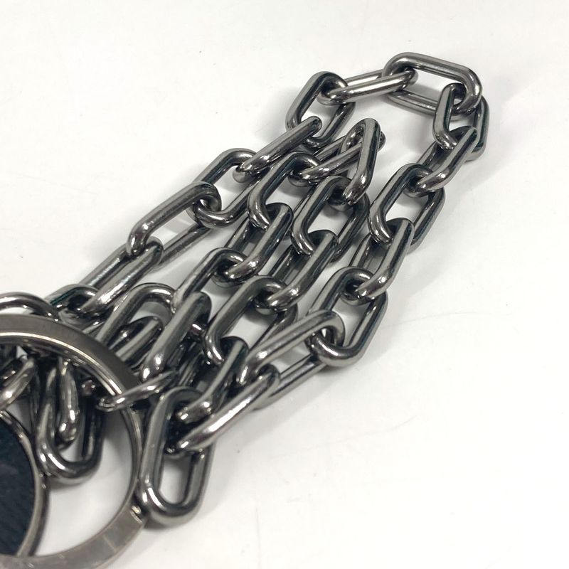 Louis Vuitton Key Holder Key Chain Key Holder M68862 Metal Black