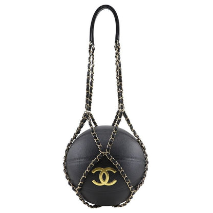 Chanel Basketball Black Rubber Black/gold _ Miscellaneous