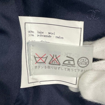 Chanel 96P Coco Button Setup Jacket Dress Wool Navy Size 40