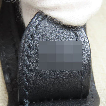 Hermes Allback Silver Hardware Backpack Daypack Canvas Calf Women