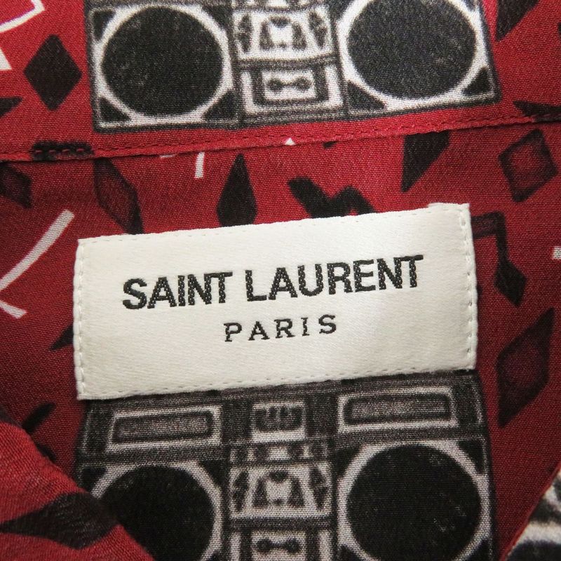 2019 Saint Laurent Paris/ Saint Laurent Paris 564172 Radical Silk 100% Long