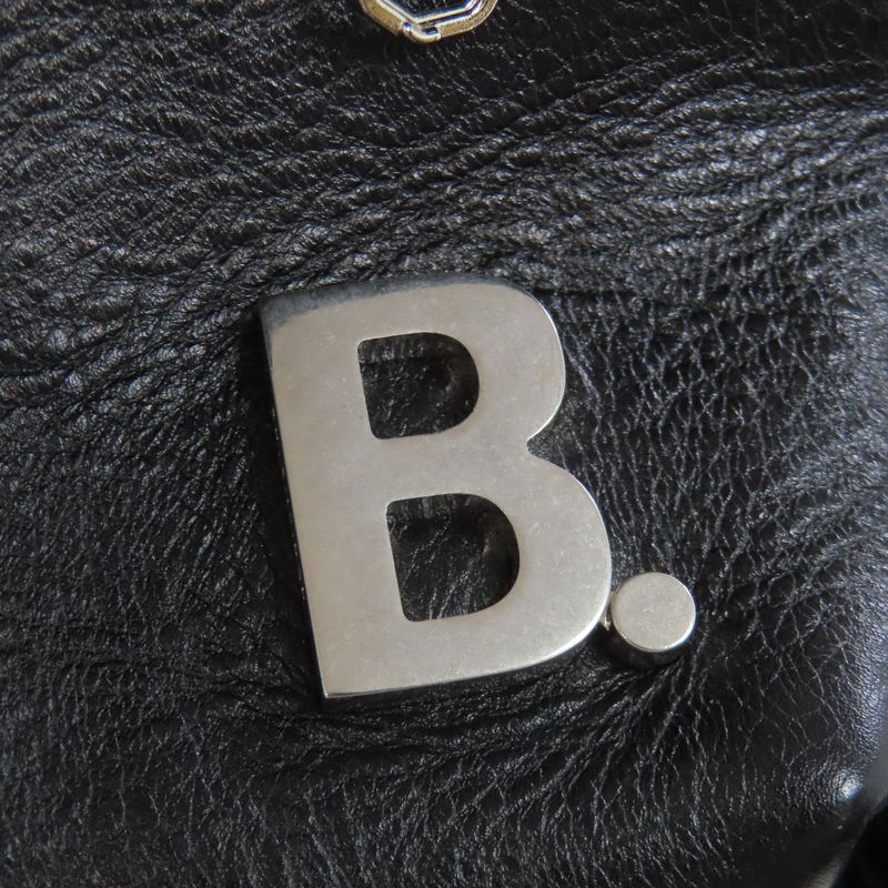 Balenciaga 580026 Logo Backpack Daypack Calf Women