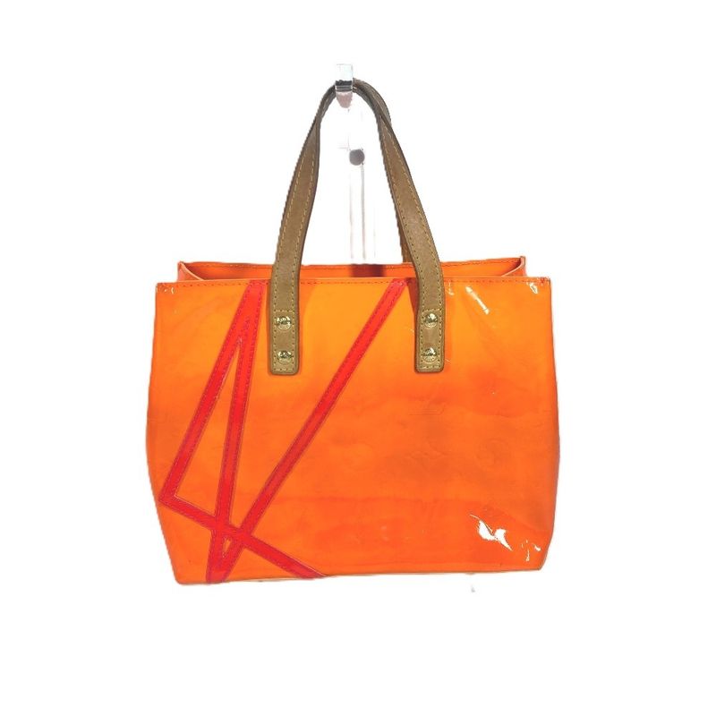 Louis Vuitton Tote Bag Reed PM M91905 Monogram Vernis Orange