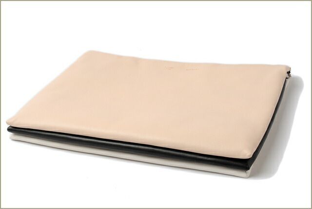 Celine Shoulder Bag Clutch Bag Celine 172843qrb Lambskin Fresh Natural Black