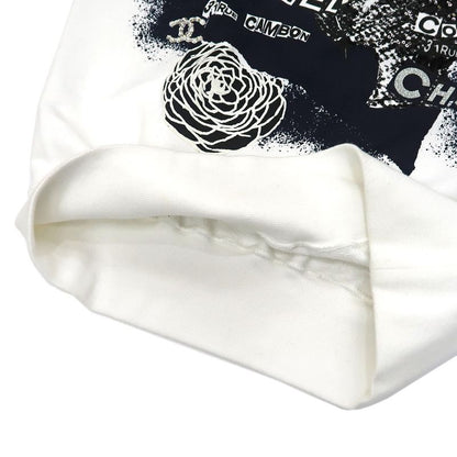 Chanel Sweatshirt Sequin M Size P63298k48933 White Sweatshirt Cotton