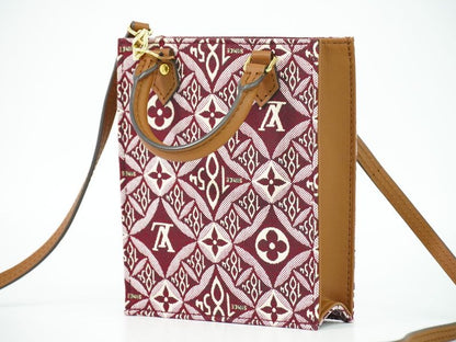 Authentic Louis Vuitton LV Petite Sac Pla Since1854 Monogram Jacquard Shoulder