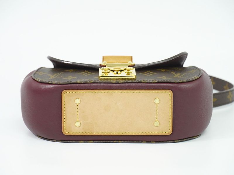 Authentic Louis Vuitton LV Eden PM Monogram 2WAY Shoulder Bag Handbag Brown