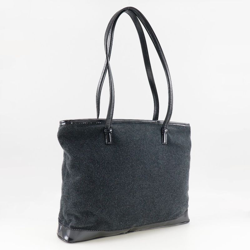Loewe Anagram Felt Gray Women's Tote Bag