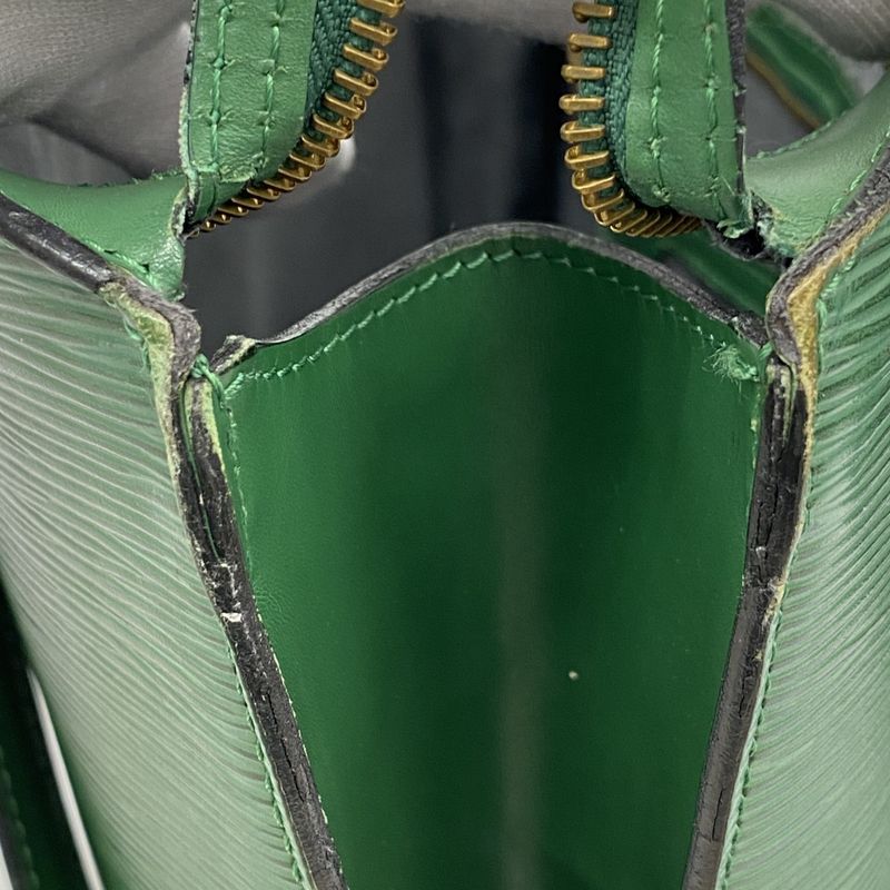 Louis Vuitton Shoulder Bag Epi Saint Jacques Shopping M52264 Borneo Green