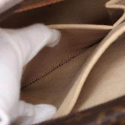 Louis Vuitton Monogram Luko M51155 Leather Tote Bag Shoulder Hand A4 Brown