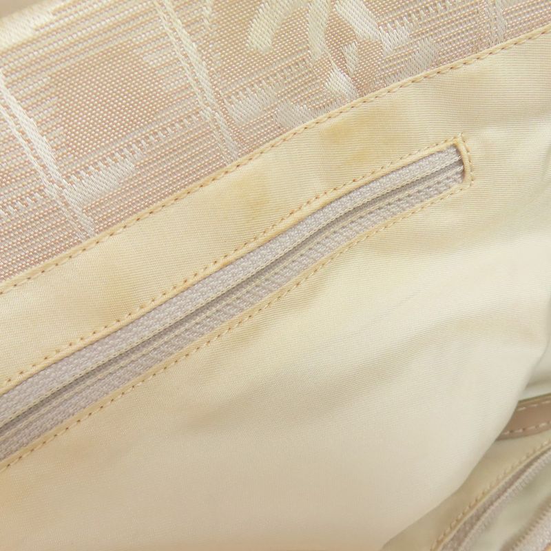 Chanel New Travel Line MM Tote Bag Nylon Jacquard Women