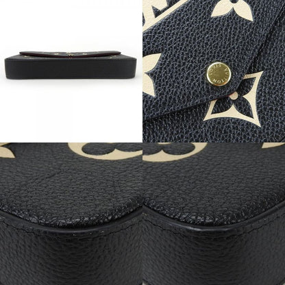 Louis Vuitton Shoulder Bag Pochette Felicie M82479 Monogram Empreinte Black