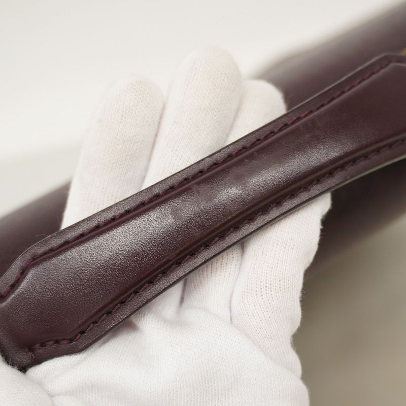 Louis Vuitton Briefcase Taiga Serviette Moskova M30036 Acajou Men's