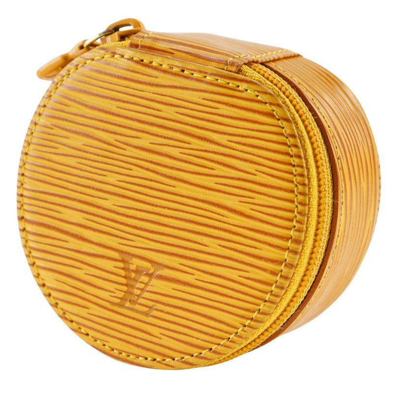 Louis Vuitton Eclat Bijoux 8 Jewelry Case M48229 Epi Leather Tassili Yellow