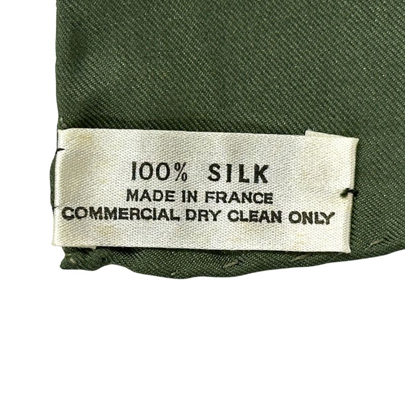 Hermes Scarf Carré 90 Tally-ho Women's Branded Silk Green Red Greenish Animal