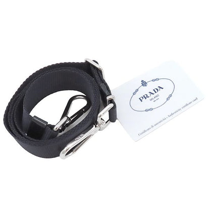 Prada 2way Bag Tessuto 2way Tote Bag Nylon Leather Navy Silver Hardware Navy