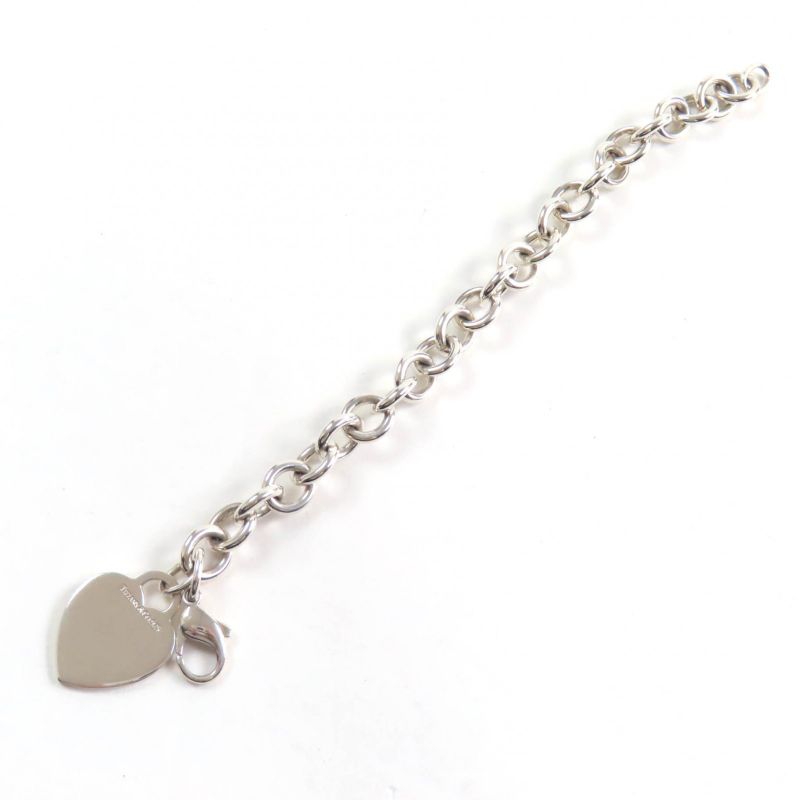 Tiffany & Co Heart Tag Bracelet Accessory Sv925 Silver Weight