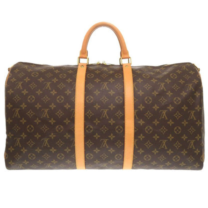 Louis Vuitton Keepall Bandoliere 55 Monogram M41414 Boston Bag LV 1242 Louis