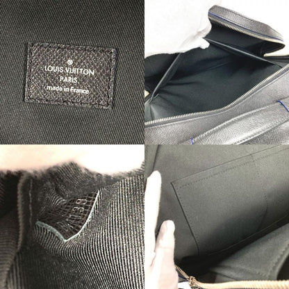 Louis Vuitton Backpack Sac Anton M32734 Taiga Leather Ardoise Black