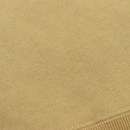 Gucci 20AW 627079 100% Cotton Interlocking G Logo Print Half Zip Hoodie Camel