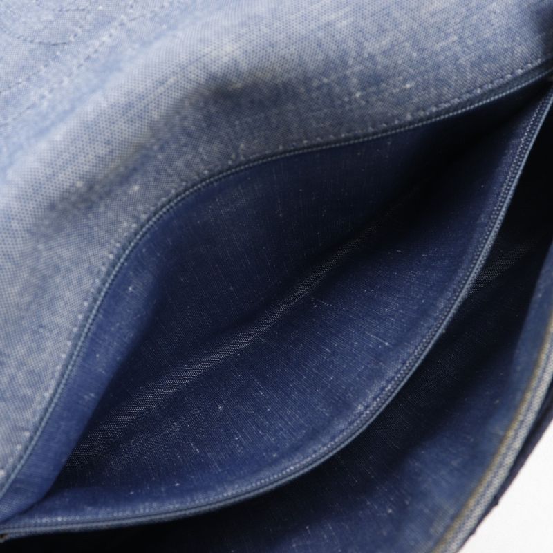 Chanel Chain Shoulder Matelasse Double Chain Denim Blue Ladies Shoulder Bag