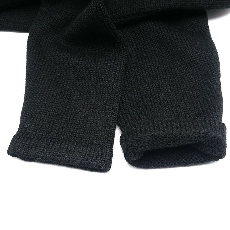 Louis Vuitton Barcode Logo Knit Size S Wool Black