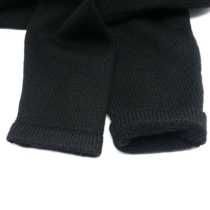 Louis Vuitton Barcode Logo Knit Size S Wool Black