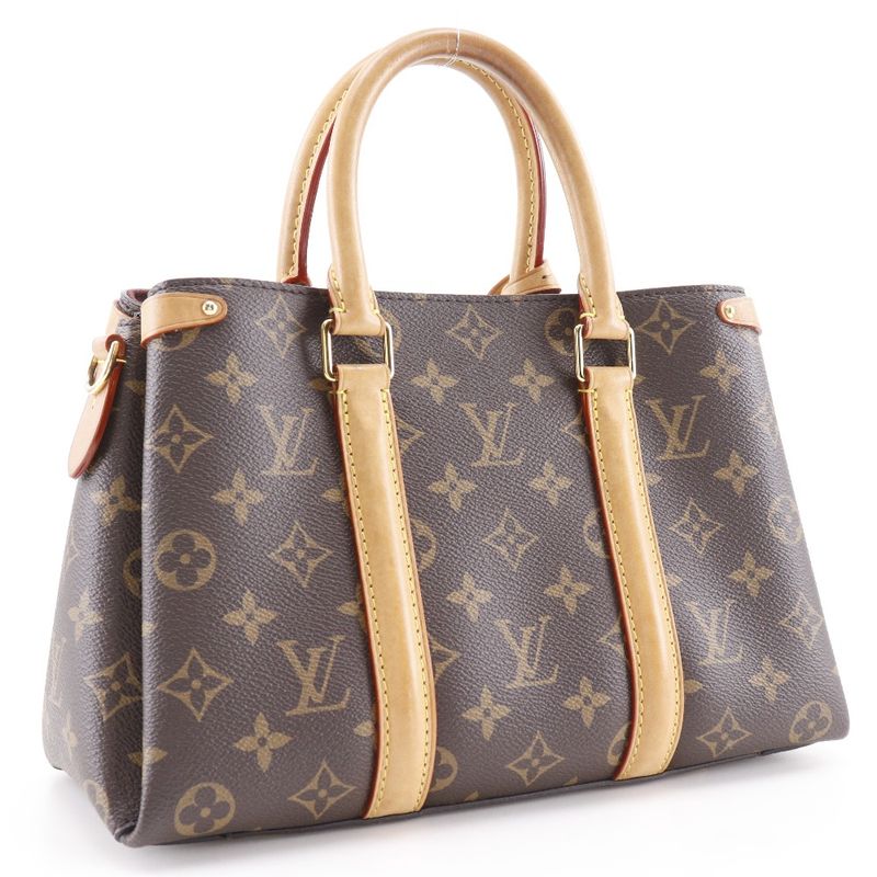 Louis Vuitton Soufflot BB M44815 Monogram Canvas Brown Ladies Handbag