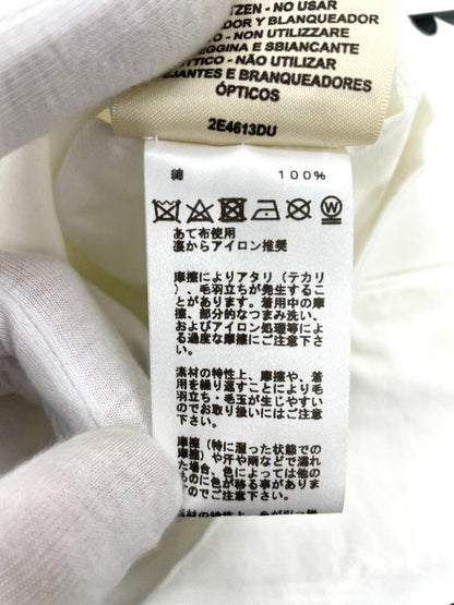 Hermes 100% Cotton T-shirt Women's 36 2e4613du White Made In France