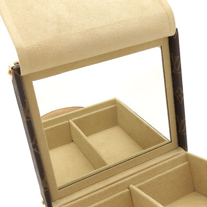 Louis Vuitton Small Jewelry Box Monogram Canvas Monogram X Multicolor Gold