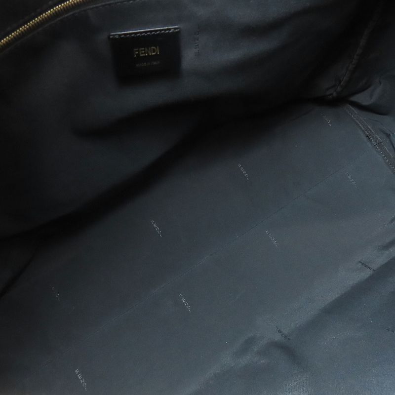 Fendi Zucca Pattern 2WAY Boston Bag PVC Ladies