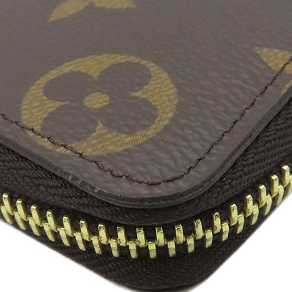 Louis Vuitton Long Wallet Portefeuille Clemence Monogram Canvas Rose Ballerine