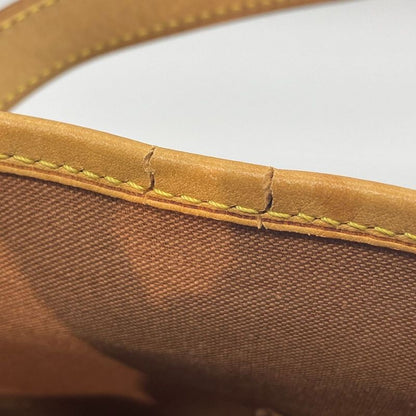 Louis Vuitton Monogram Patignol M51156 Handbag Brown Preowned 005383