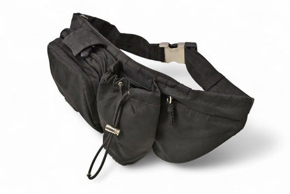 Prada Waist Bag Waist Pouch Body Bag Prada Nylon NERO Black Va0056 Men Women