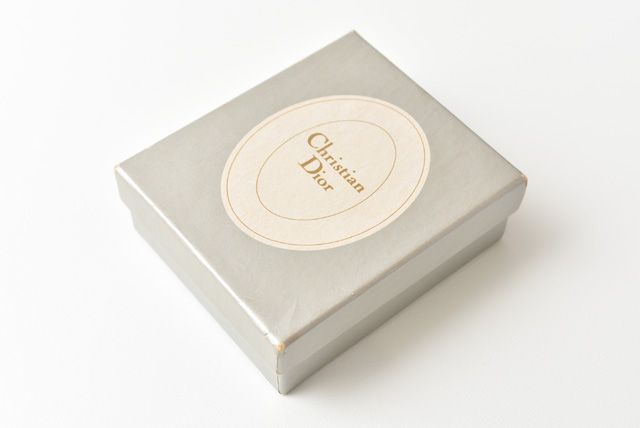 Christian Dior Necklace Vintage Square Gold