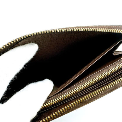 Louis Vuitton N60015 Damier Round Zipper Zippy Wallet Old Shape Long Wallet