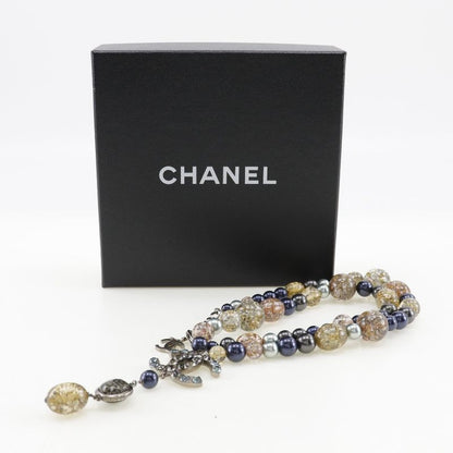 Chanel Coco Mark Metal X Faux Pearl X Rhinestone Multicolor 06P Ladies 147g