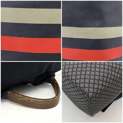 Gucci Backpack Navy Gray Diamante