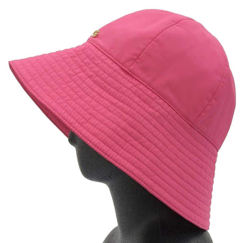 Unused With Tags Gucci 2023item 729470 Brella Cloche GG Metal Nylon Bucket Hat