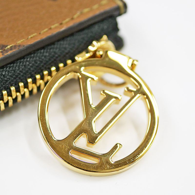 Louis Vuitton Cadoke Porte Cult Romi Monogram Reverse M81912 RFID Beige