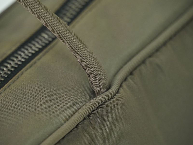 Authentic Prada Nylon Tote Handbag Gray Bag Pre-owned [follow-up Discount