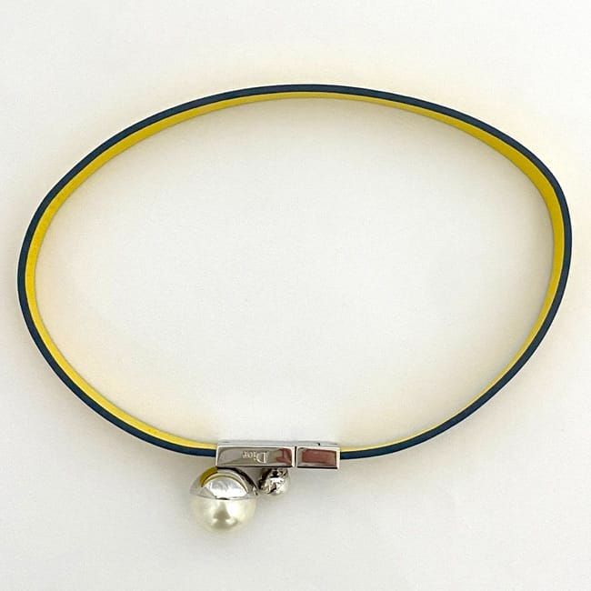 Christian Dior Choker Ec21632 Yellow