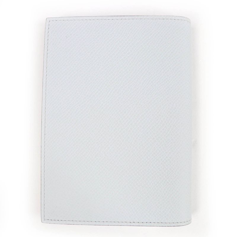 Hermes Agenda PM Vaux Epson Blue Brume Silver Hardware Calendar Refill 《PM》 1