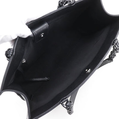 Chanel Large Shopping Matelasse As2304 Leather X Grained Calfskin Black Women's